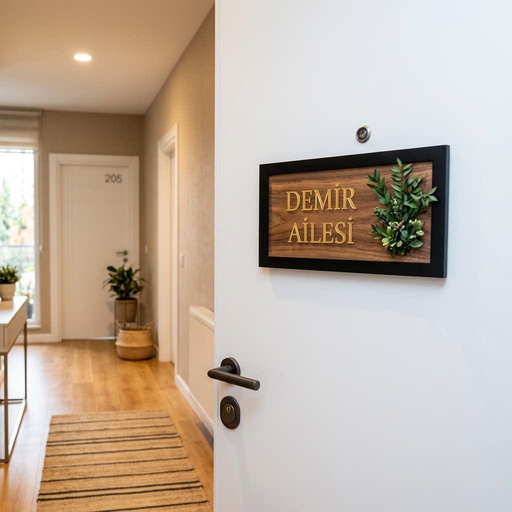 Ev Dekorasyon: Kapı Süsü Modelleri detay 2