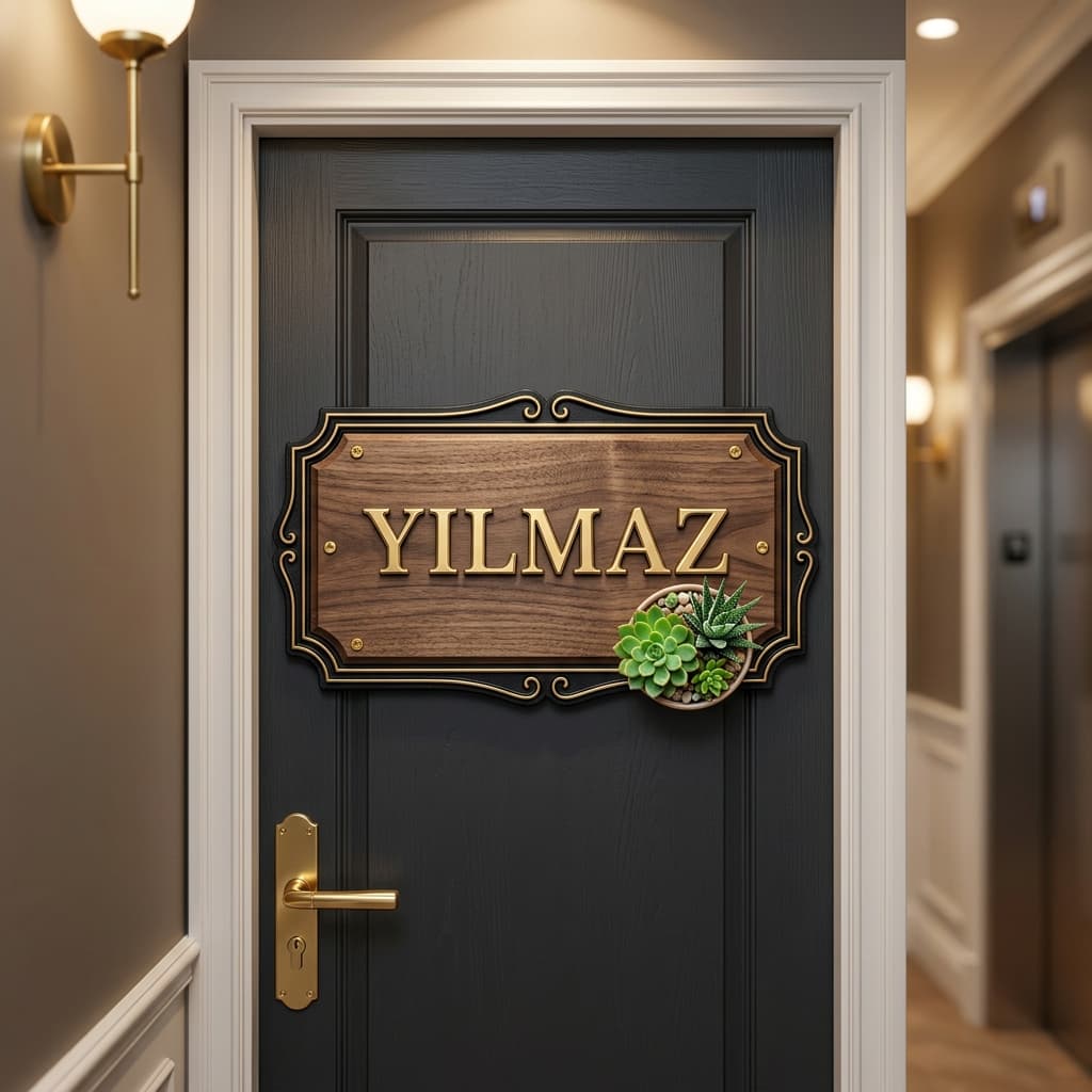 Ev Dekorasyon: Kapı Süsü Modelleri