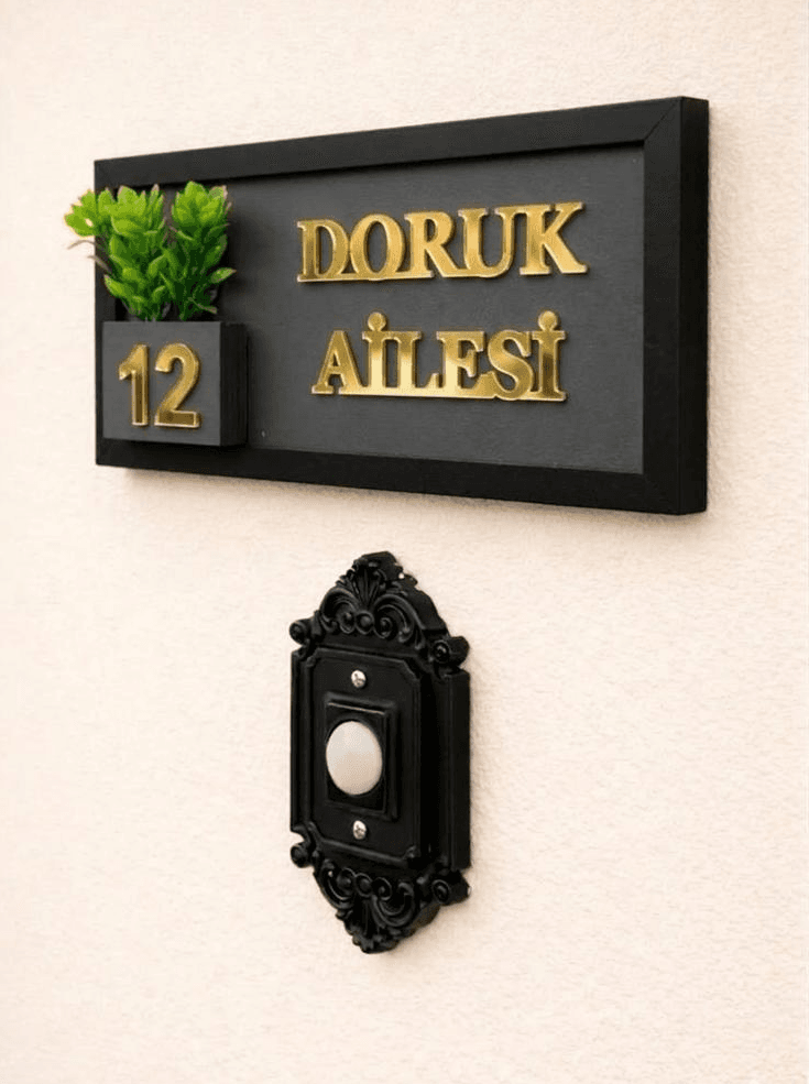 Özel Koleksiyon İsimlik - Villa